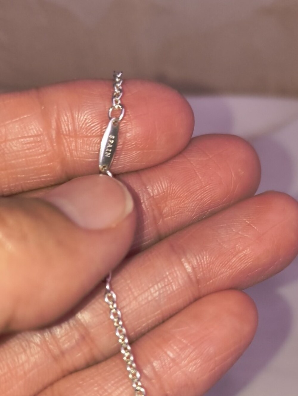 Tiffany & Co. Silver Lariat Necklace with Open Heart Accents - Blue Pouch - Picture 7 of 17